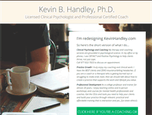 Tablet Screenshot of kevinhandley.com